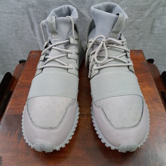 %Adidas Tubular Doom Metallic Silver 2016 Size 13 Men A53 main image 7